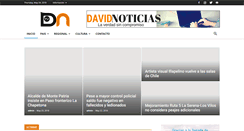 Desktop Screenshot of davidnoticias.cl